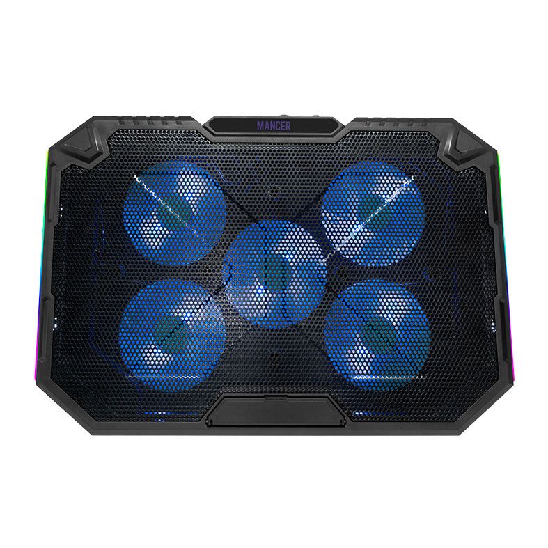 Base Para Notebook Mancer X-Gamma, RGB, Com 5 Fans, Preto 3 mcr-xgm-rgb012