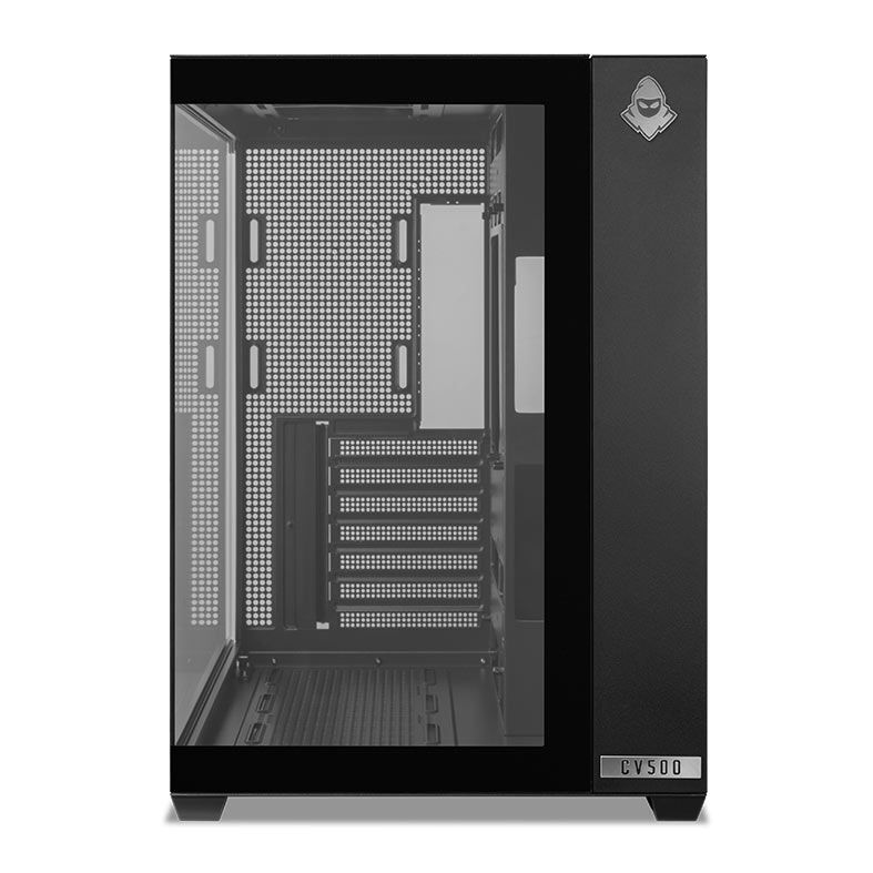 Gabinete Gamer Mancer CV500, Mid Tower, Lateral De Vidro, Preto 2 MCR-CV500-BK (1)