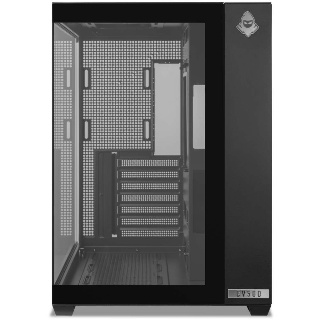 Gabinete Gamer Mancer CV500, Mid Tower, Lateral De Vidro, Preto 2 MCR-CV500-BK (2)