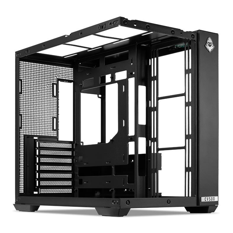 Gabinete Gamer Mancer CV500, Mid Tower, Lateral De Vidro, Preto 3 MCR-CV500-BK (2)
