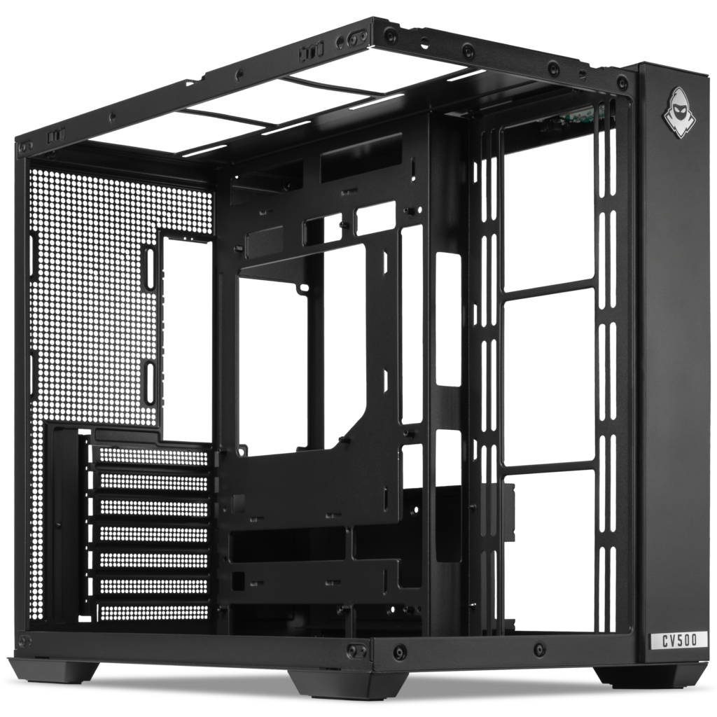 Gabinete Gamer Mancer CV500, Mid Tower, Lateral De Vidro, Preto 3 MCR-CV500-BK (7)