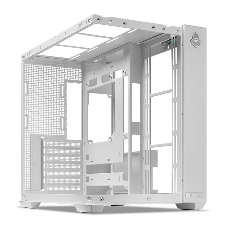 Gabinete Gamer Mancer CV500, Mid Tower, Lateral De Vidro, Branco 3 mcr-cv500-wh4155124