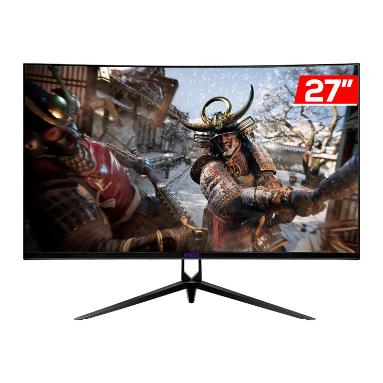 MONITOR GAMER MANCER VALAK VX240H, 27 POL, VA, CURVO, FHD, 1MS, 240HZ, FREESYNC, HDMI/DP, MCR-VX240H-BL01