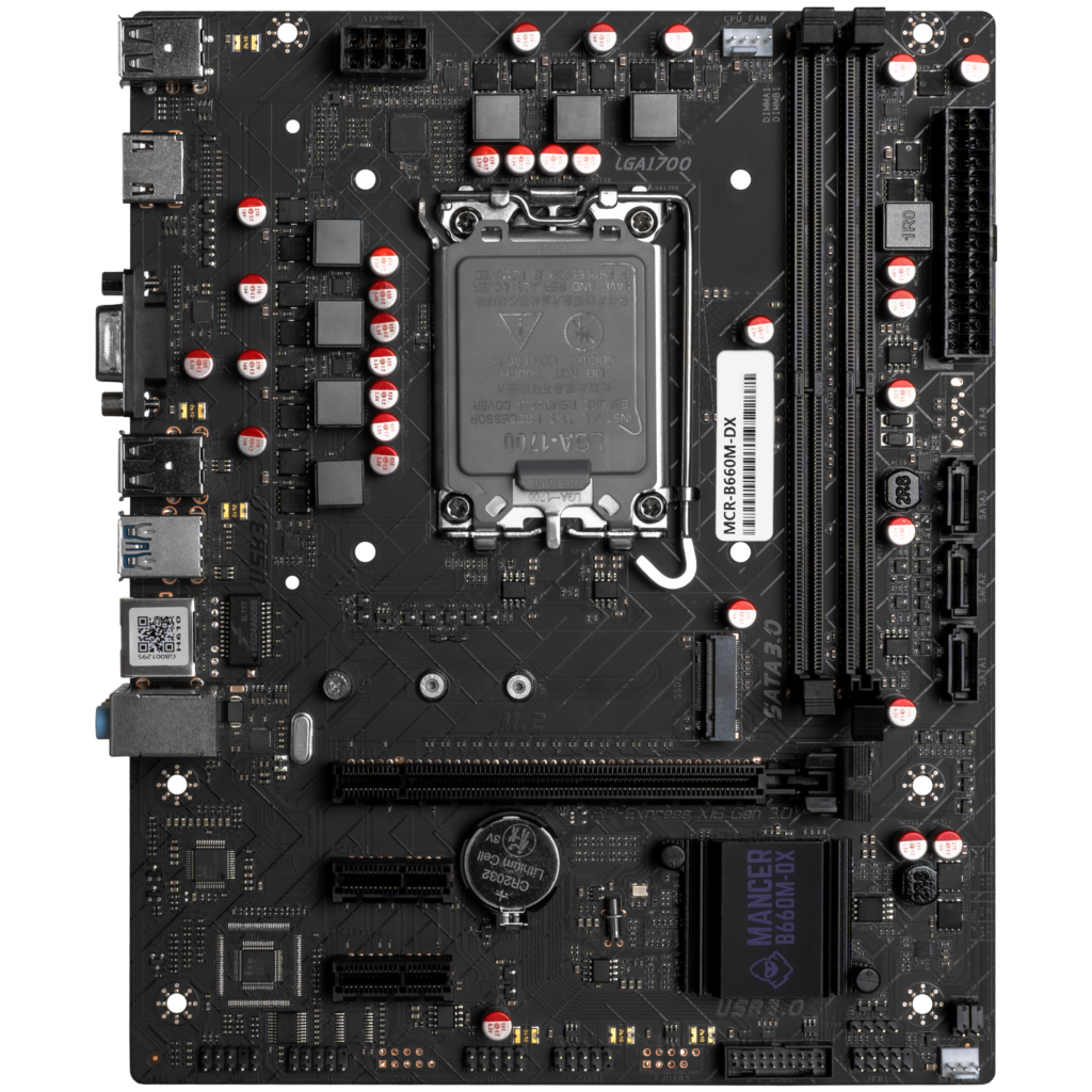 Placa Mae Mancer B660M-DX, DDR4, LGA 1700, M-ATX, Chipset Intel B660 1 MCR-B660M-DX (1)