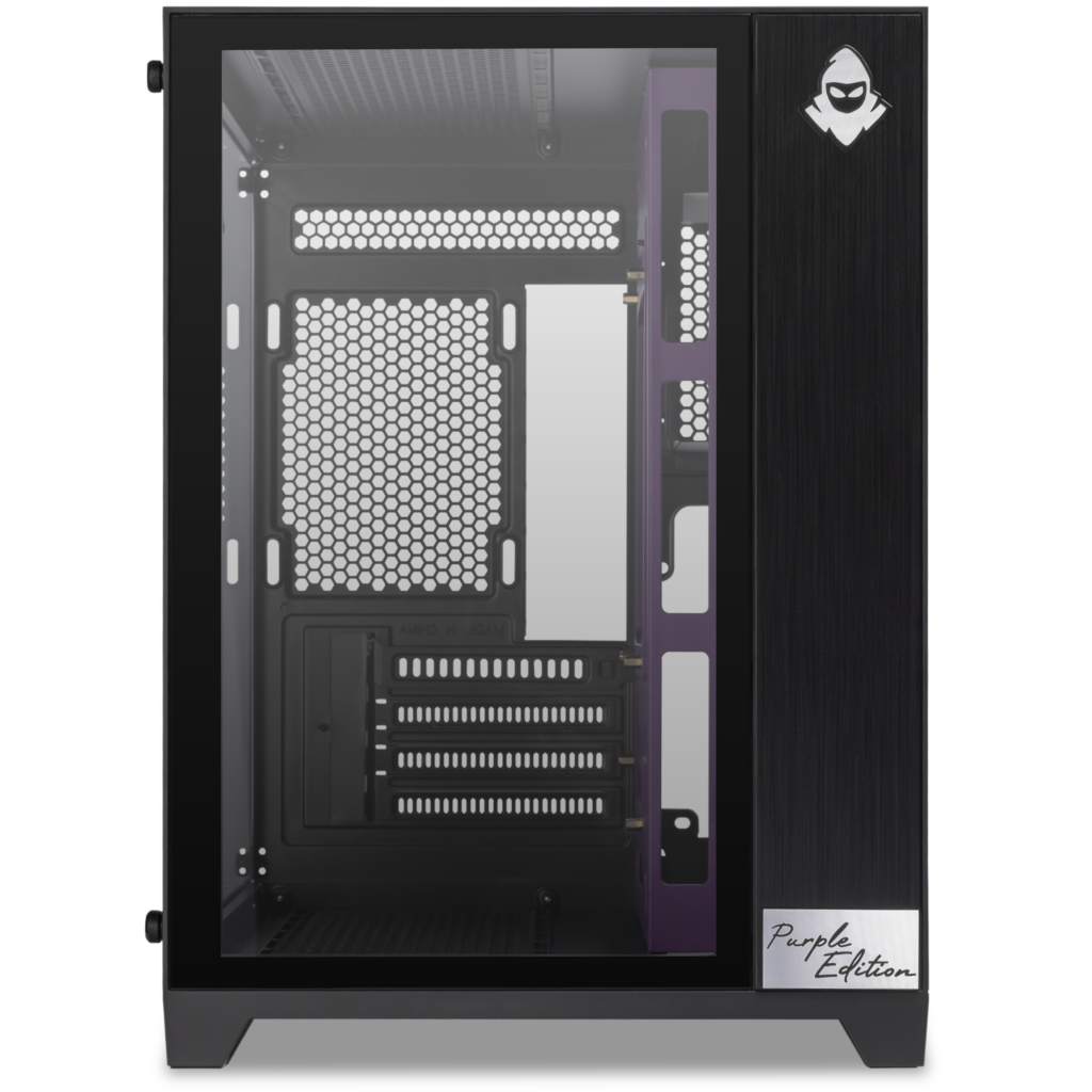 Gabinete Gamer Mancer CV300 Purple Edition, Mid-Tower, Lateral de Vidro, Preto e Roxo 3 MCR-CV300-PEBK (2)