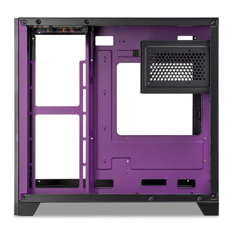 Gabinete Gamer Mancer CV300 Purple Edition, Mid-Tower, Lateral de Vidro, Preto e Roxo 6 MCR-CV300-PEBK (5)