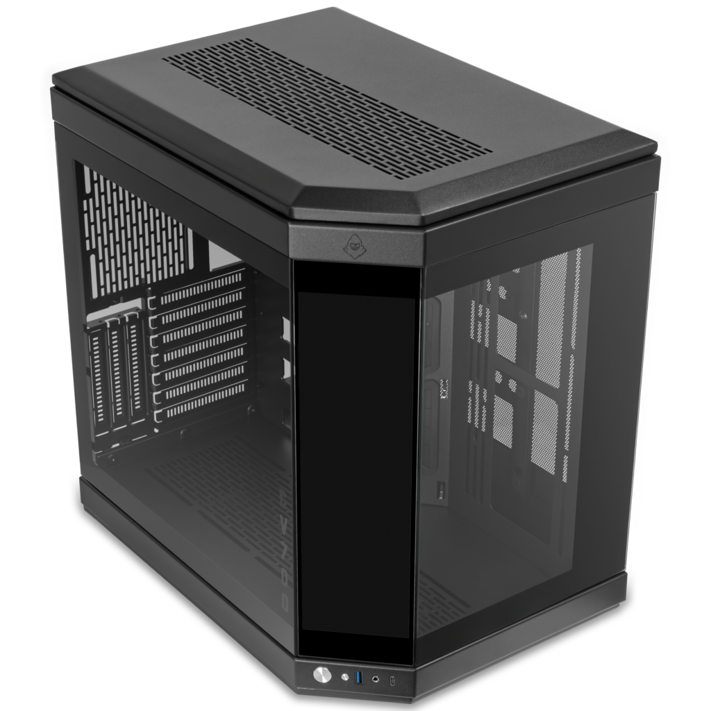 Gabinete Gamer Mancer CV700 Com Display, Mid-Tower, Lateral De Vidro, Preto 3 MCR-CV700DSP-BK (2)