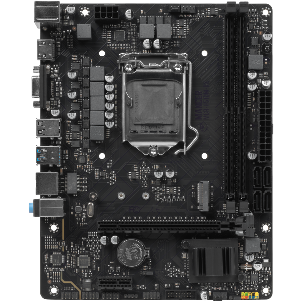 Placa Mae Mancer H510M-DX, DDR4, LGA 1200, M-ATX, Chipset Intel H510 1 MCR-H510M-DX (1)