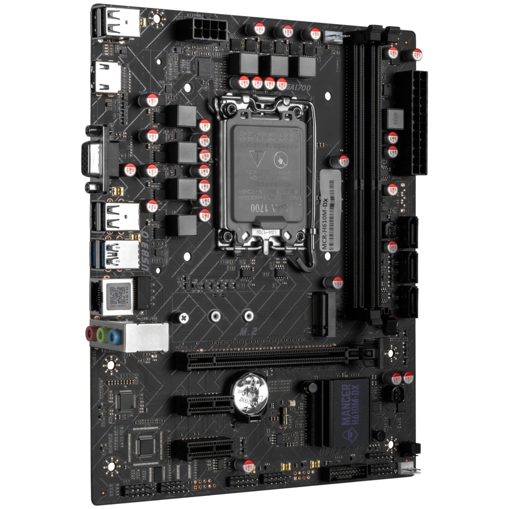 Placa Mae Mancer H610M-DX, DDR4, LGA 1700, M-ATX, Chipset Intel H610 2 MCR-H610M-DX (3)