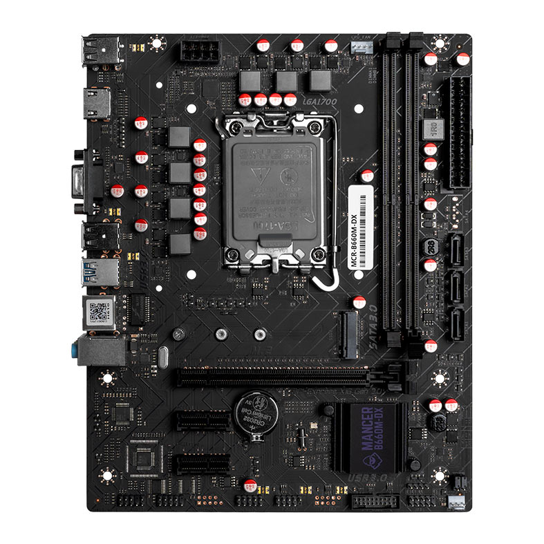 Placa Mae Mancer B660M-DX, DDR4, LGA 1700, M-ATX, Chipset Intel B660, MCR-B660M-DX