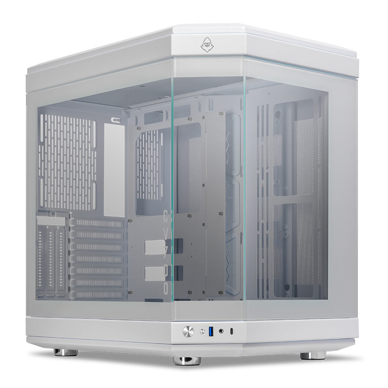 Gabinete Gamer Mancer CV700, Mid-Tower, Lateral De Vidro, Branco 1 mcr-cv700-wh4