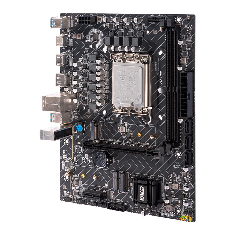 Placa Mae Mancer H610M-DX, DDR4, Socket LGA1700, M-ATX, Chipset Intel H610 3 mcr-h610m-dxv21