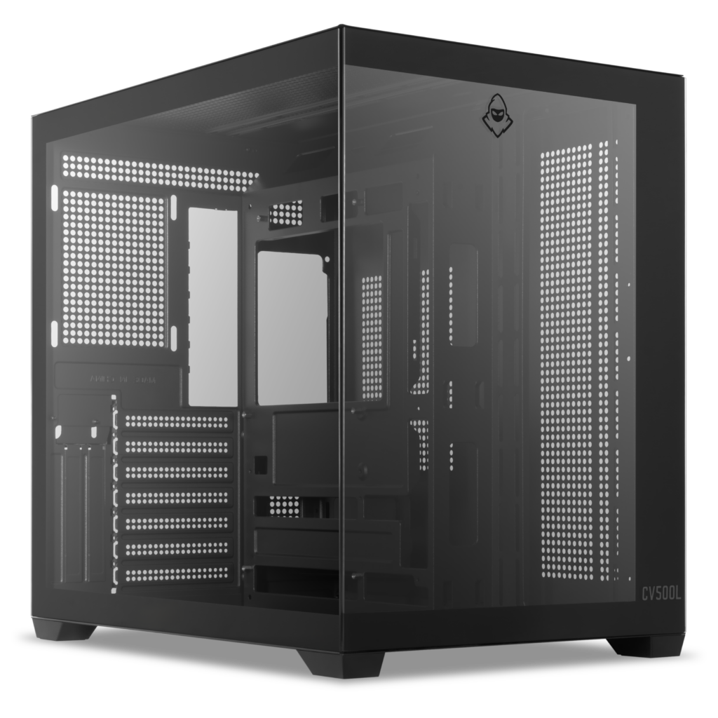 Gabinete Gamer Mancer CV500L, Mid Tower, Lateral De Vidro, Preto 1 MCR-CV500L-BK (1)