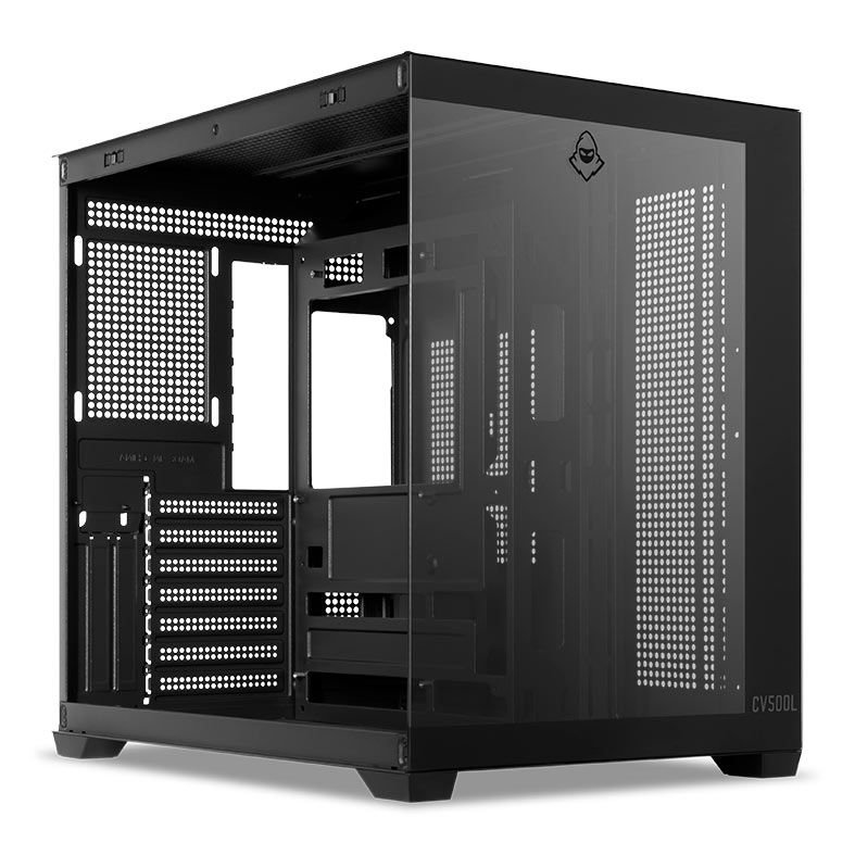 Gabinete Gamer Mancer CV500L, Mid Tower, Lateral De Vidro, Preto 2 MCR-CV500L-BK (1)