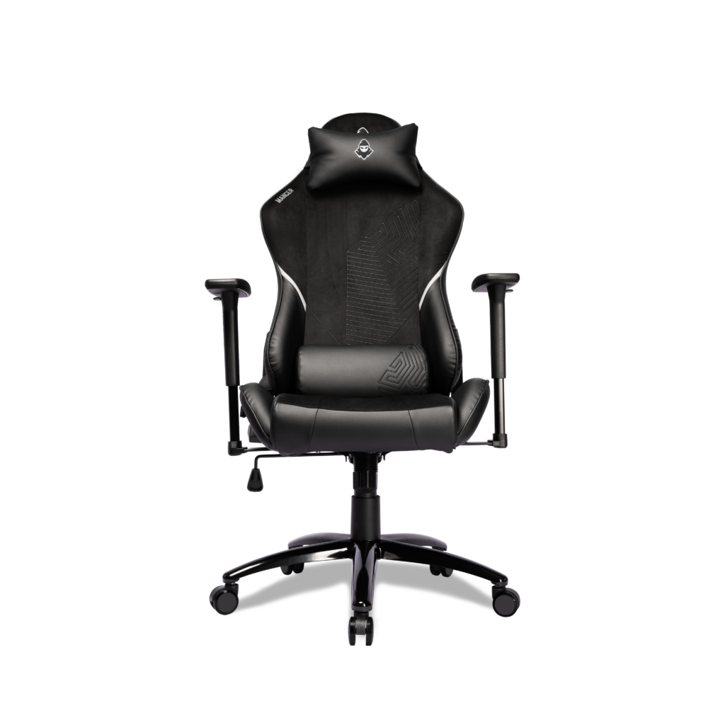 Cadeira Gamer Mancer Tyr C, Espuma Moldada, Braco 3D, Preto e Cinza 1 MCR-TRC-BKG (1)