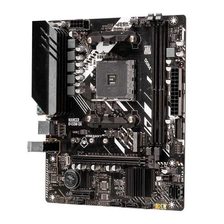 Placa Mae Mancer B450M DA V2, DDR4, Socket AM4, M-ATX, Chipset AMD B450 3 MCR-B450M- DAV2 (3)