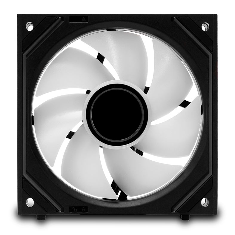 ゴースAR Kit Ventoinhas Mancer Ventus ZX, ARGB, 3x120mm, Preta - Mancer