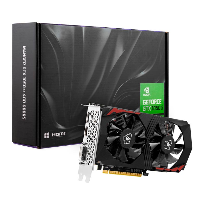 Placa de Vídeo Mancer GeForce GTX 1050Ti 4GB GDDR5 128Bit 6 mcr-1050t14gd5-v15