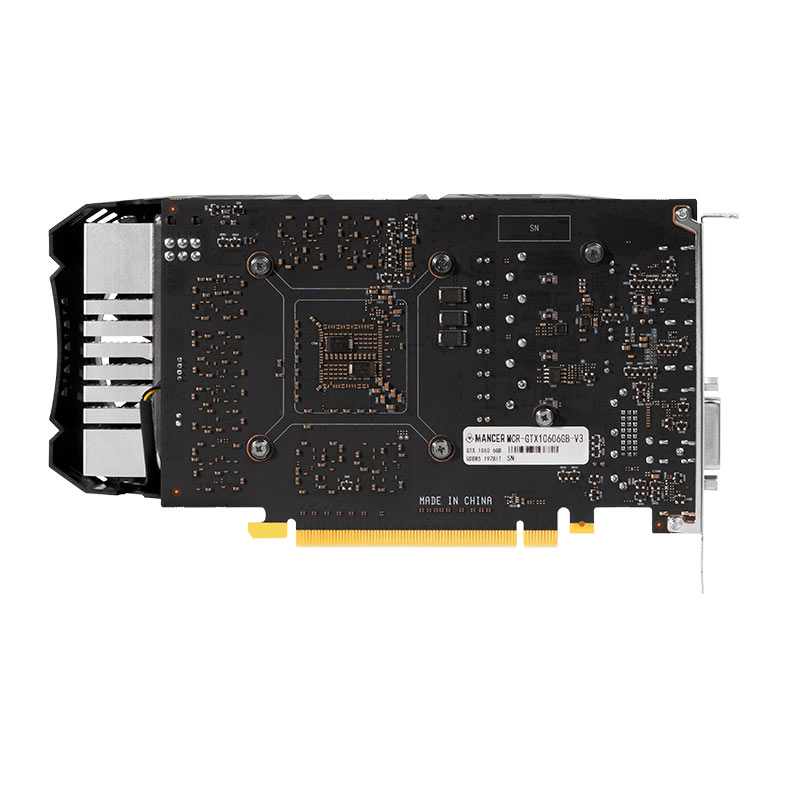 Placa de Video Mancer GeForce GTX 1060, 6GB, GDDR5, 192-bit 3 mcr-gtx10606gb-v3