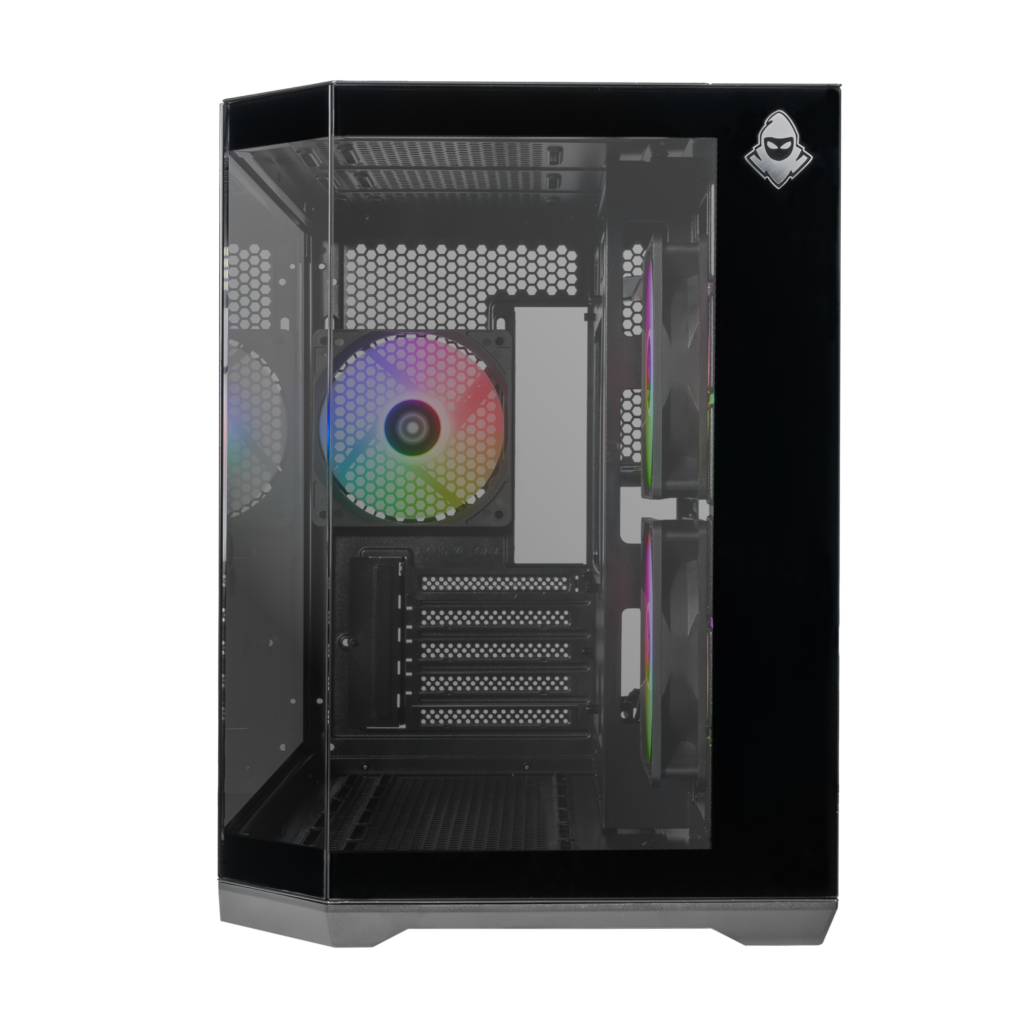 Gabinete Gamer Mancer CV700L, Mid Tower, Lateral De Vidro, 3 Fans ARGB, Preto 2 MCR-CV700L-BK3F (3)