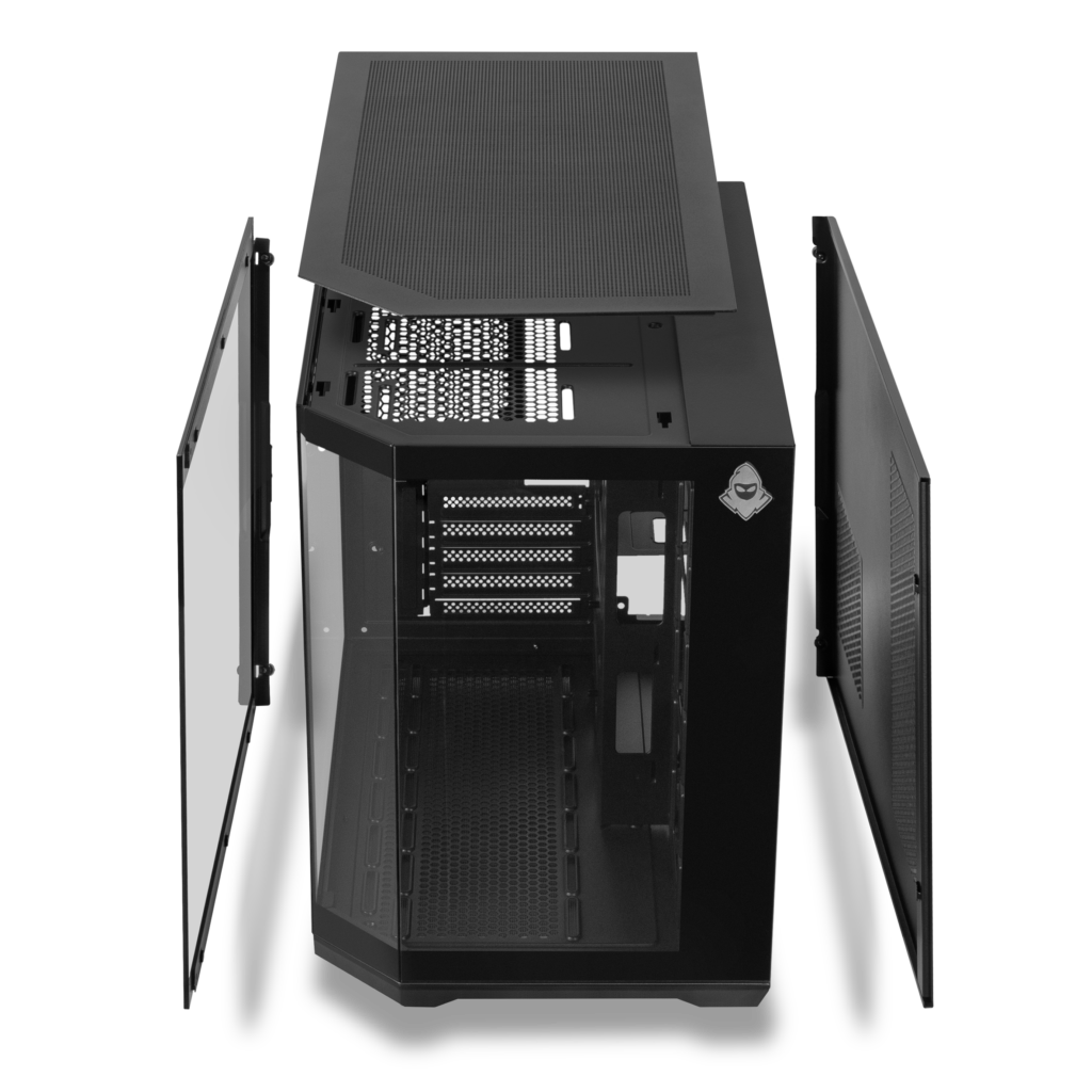 Gabinete Gamer Mancer CV700L, Mid Tower, Lateral De Vidro, 3 Fans ARGB, Preto 4 MCR-CV700L-BK3F (6)