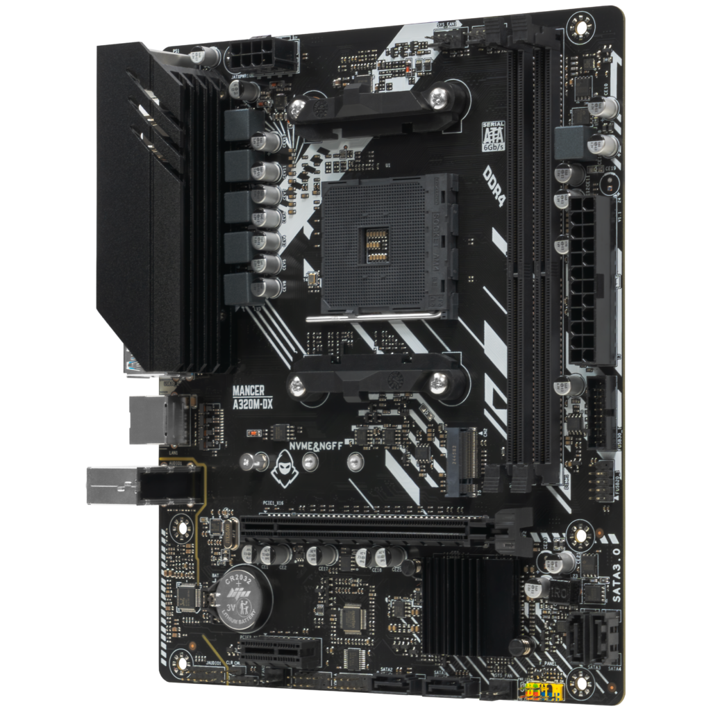 Placa Mae Mancer A320M-DX, DDR4, Socket AM4, M-ATX, Chipset AMD A320 3 MCR-A320M-DX (2)