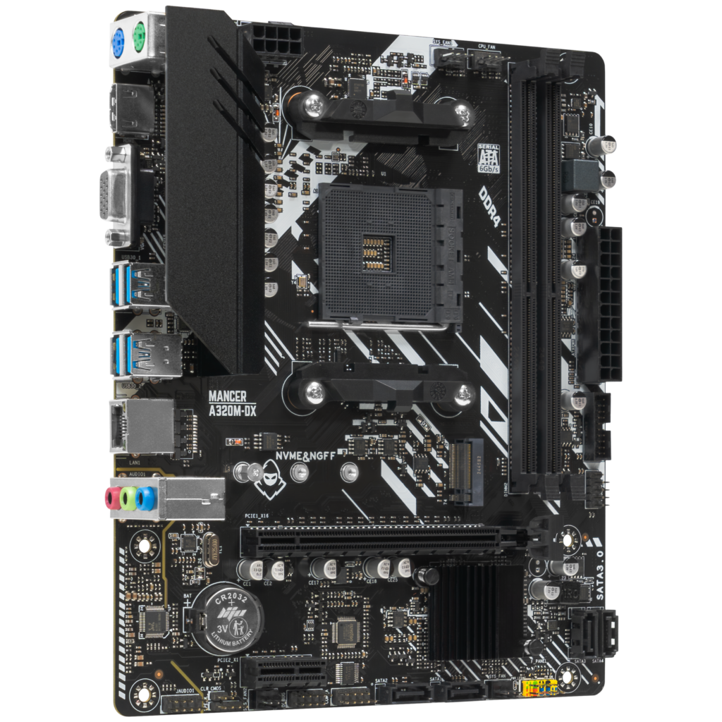 Placa Mae Mancer A320M-DX, DDR4, Socket AM4, M-ATX, Chipset AMD A320 2 MCR-A320M-DX (3)