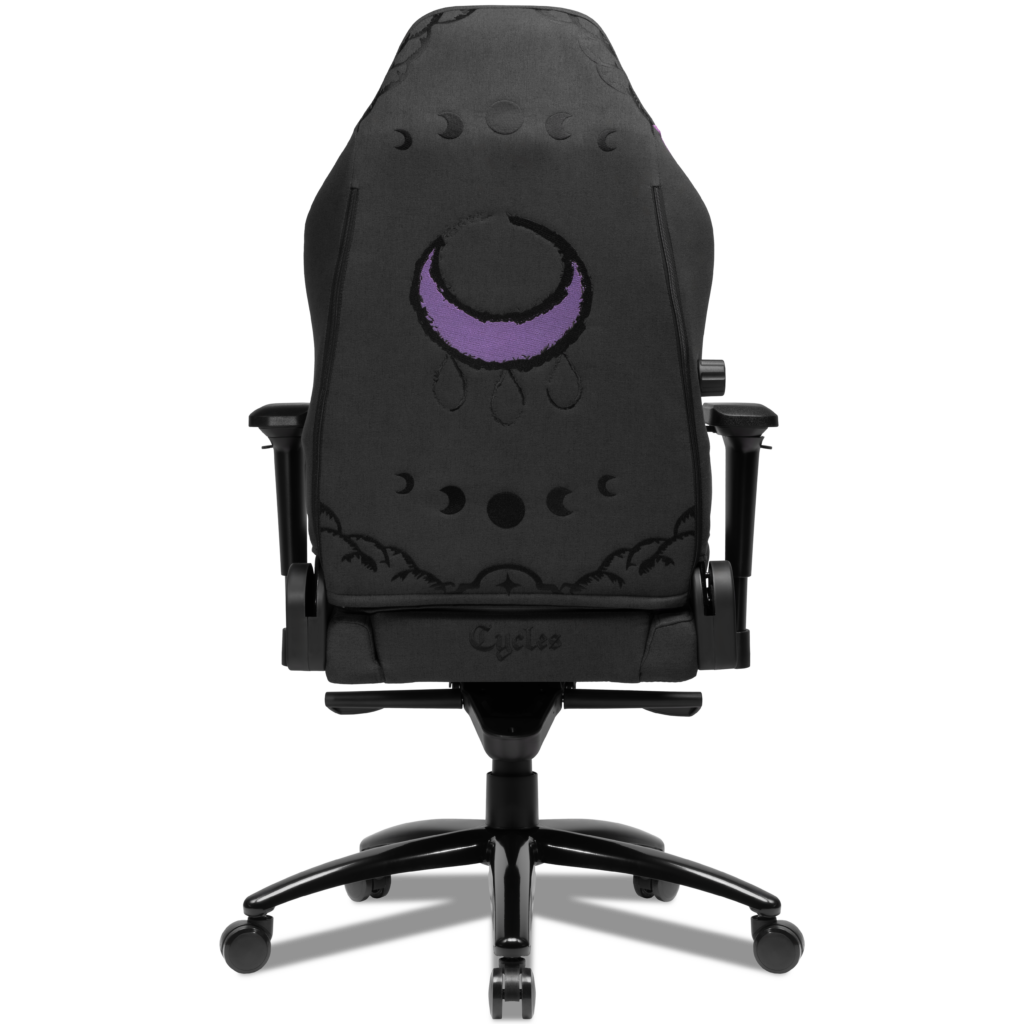 Cadeira Gamer Mancer Cycles Z Moon, Espuma Moldada, Braco 4D, Preto e Roxo 9 MCR-CCM-PPL (6)