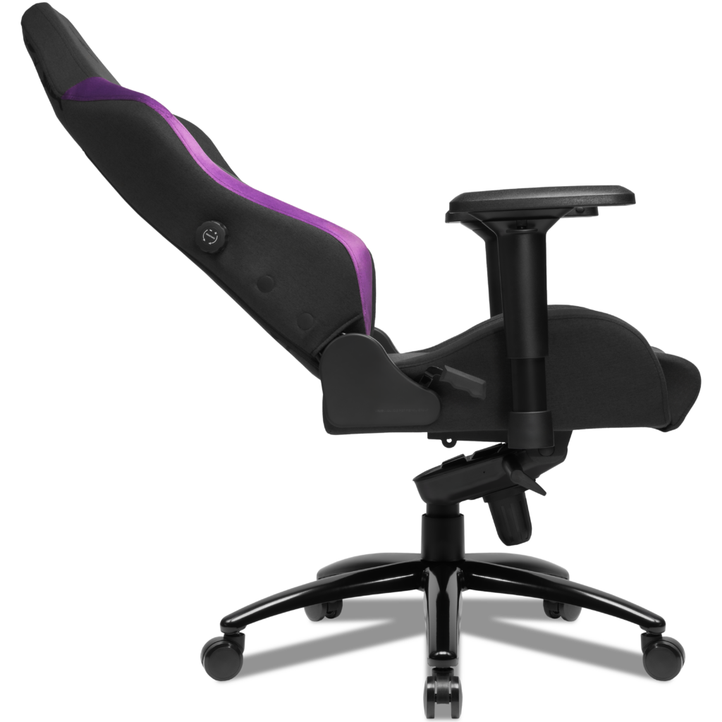 Cadeira Gamer Mancer Cycles Z Moon, Espuma Moldada, Braco 4D, Preto e Roxo 8 MCR-CCM-PPL (8)