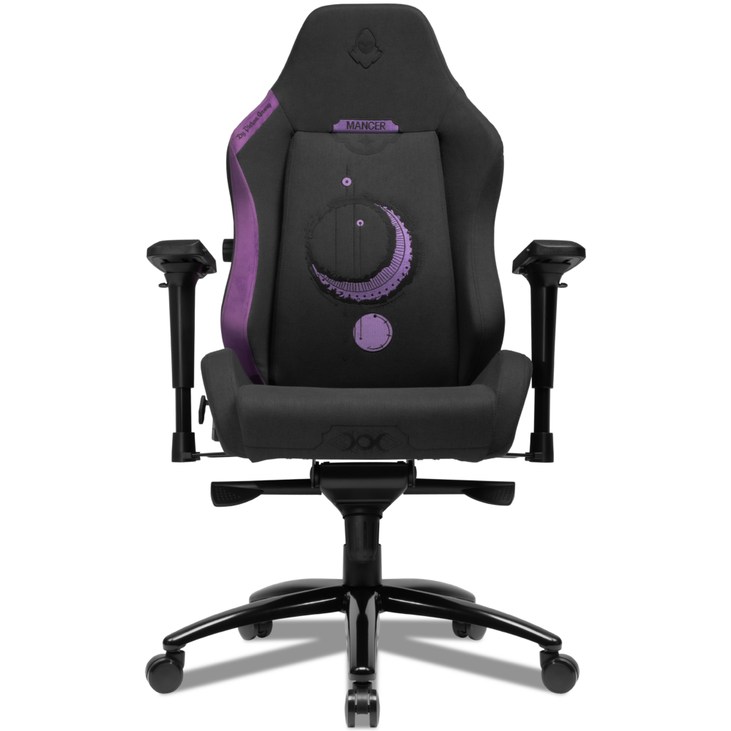 Cadeira Gamer Mancer Cycles Z Moon, Espuma Moldada, Braco 4D, Preto e Roxo 4 MCR-CCM-PPL (9)