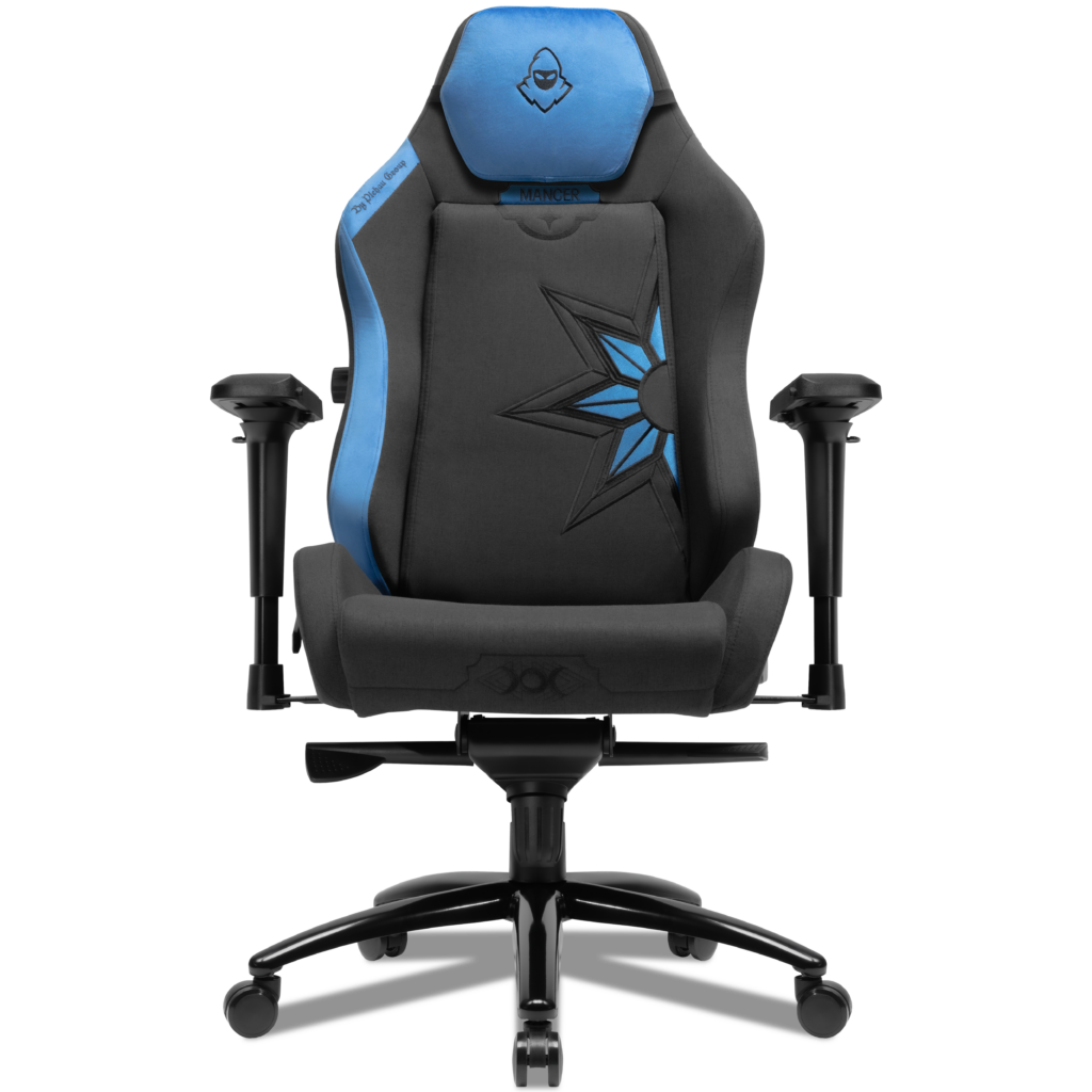 Cadeira Gamer Mancer Cycles Z Season, Espuma Moldada, Braco 4D, Preto e Azul 1 MCR-CCS-BLU (1)