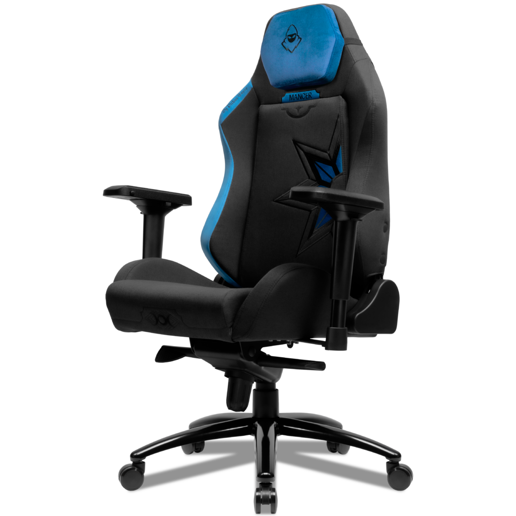 Cadeira Gamer Mancer Cycles Z Season, Espuma Moldada, Braco 4D, Preto e Azul 2 MCR-CCS-BLU (3)