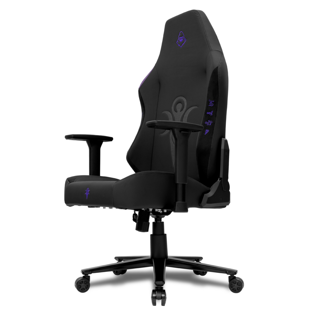 Cadeira Gamer Mancer Cycles, Preto e Roxa 4 MCR-CYS-PRP01 (4)