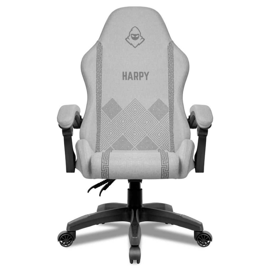 Cadeira Gamer Mancer Harpy, Preto e Branco 4 MCR-HRP-WBK (8)