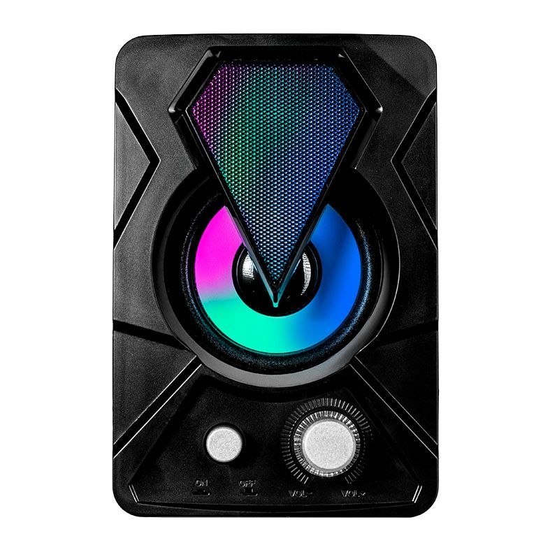 Caixa de Som Mancer Airon, Rainbow, 8W RMS, Preto 5 MCR-ARN-RBW01 (5)