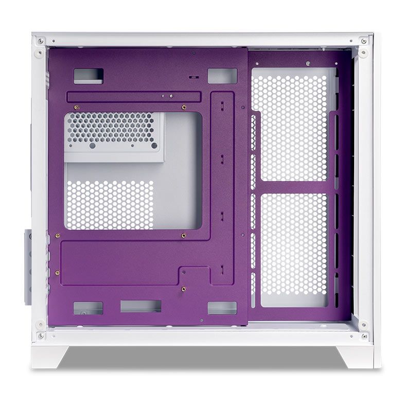 Gabinete Gamer Mancer CV300 Purple Edition, Mid-Tower, Lateral de Vidro, Branco e Roxo 5 MCR-CV300-PEWH (4)