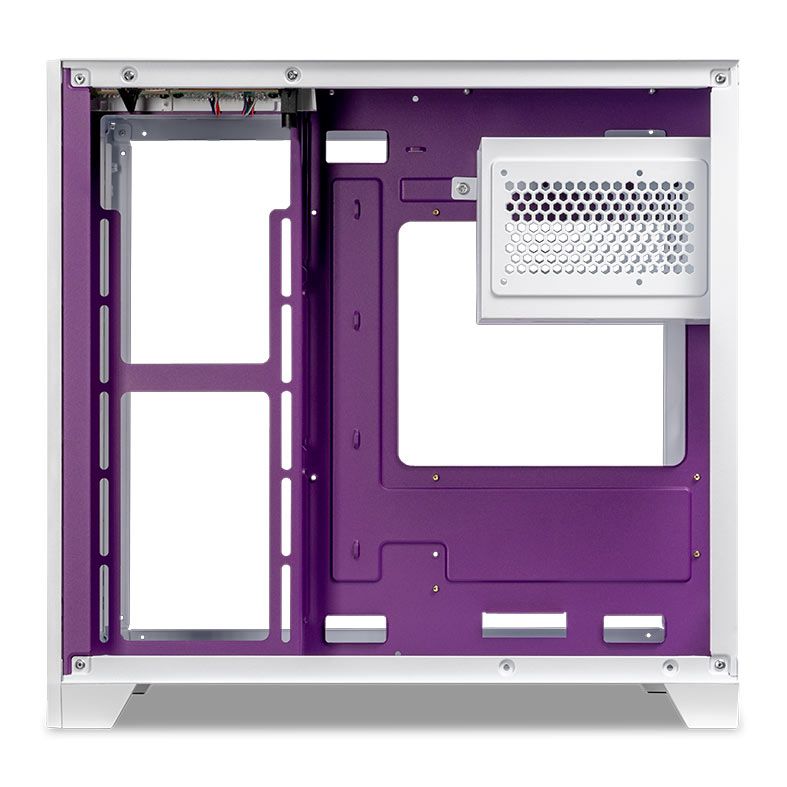 Gabinete Gamer Mancer CV300 Purple Edition, Mid-Tower, Lateral de Vidro, Branco e Roxo 6 MCR-CV300-PEWH (5)