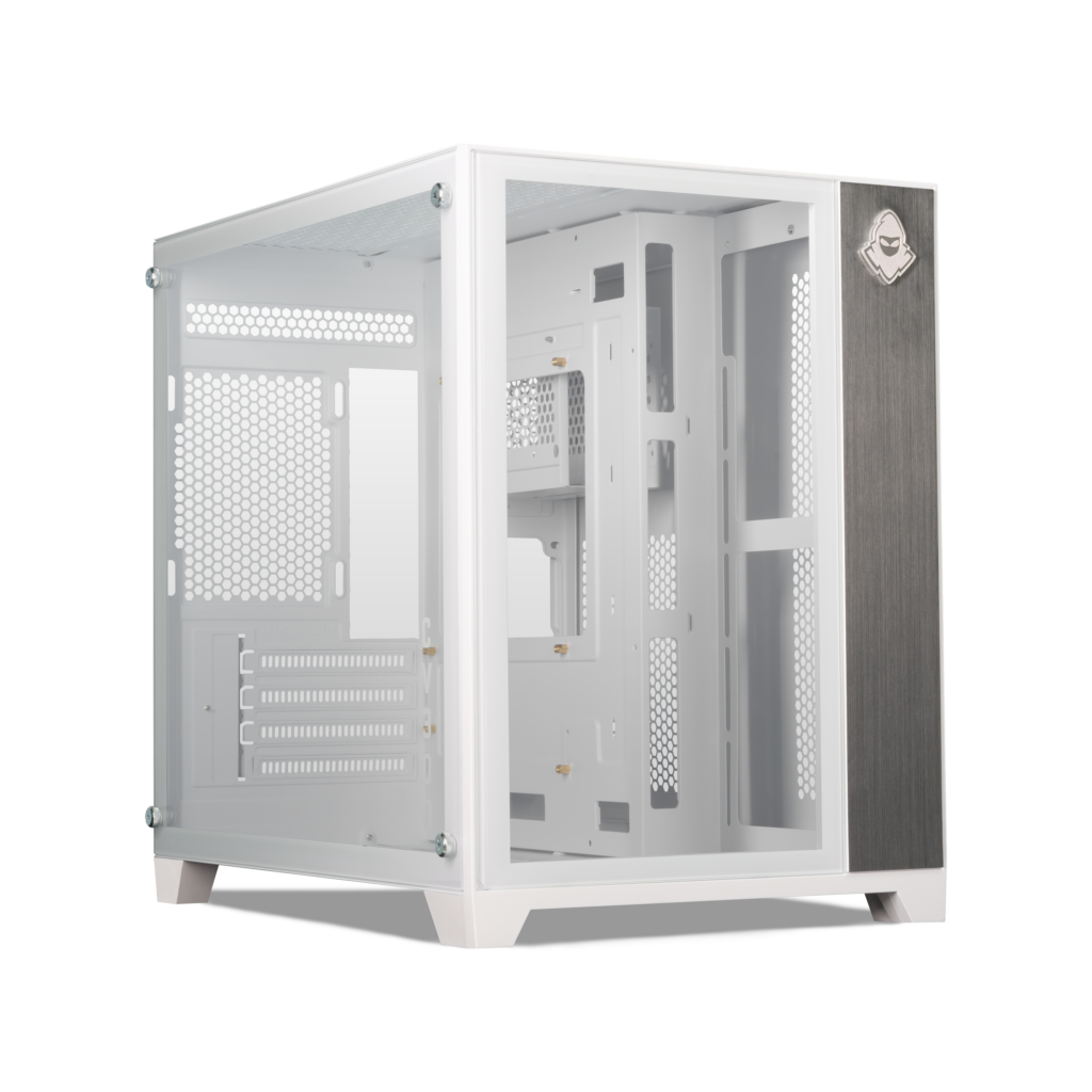Gabinete Gamer Mancer CV300, Mid-Tower, Lateral de Vidro, Branco 1 MCR-CV300-WH (1)