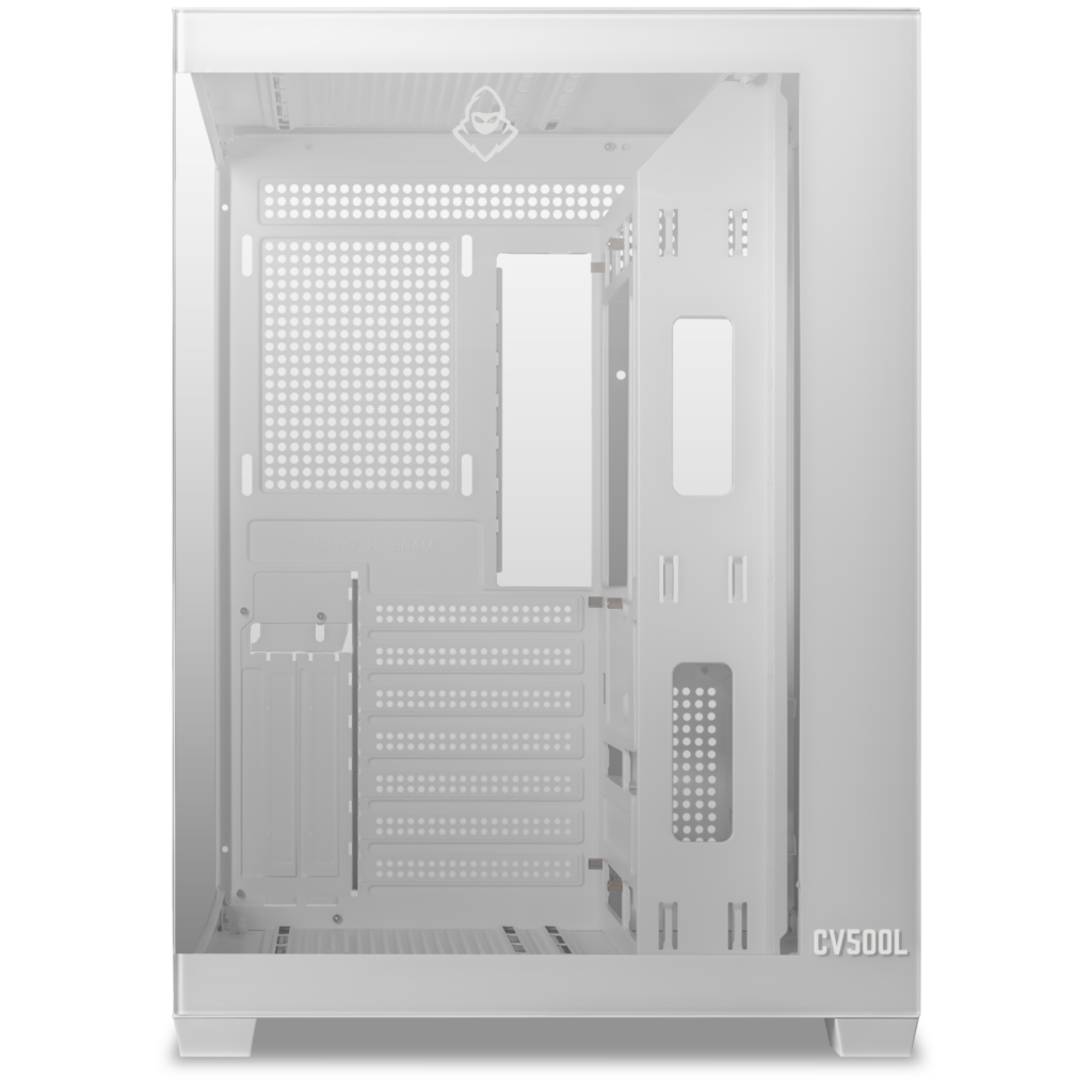 Gabinete Gamer Mancer CV500L, Mid Tower, Lateral De Vidro, Branco 3 MCR-CV500L-WH (2)