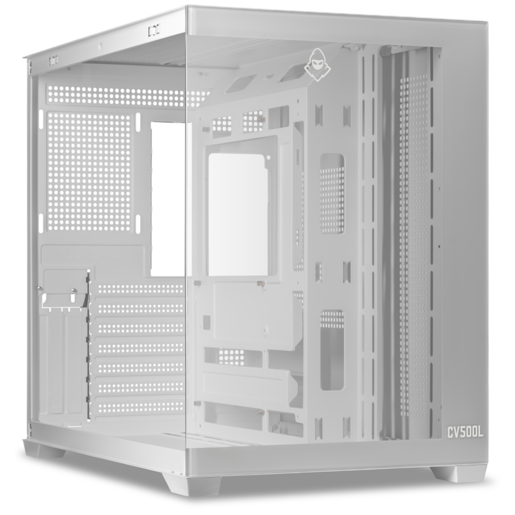 Gabinete Gamer Mancer CV500L, Mid Tower, Lateral De Vidro, Branco 2 MCR-CV500L-WH (7)