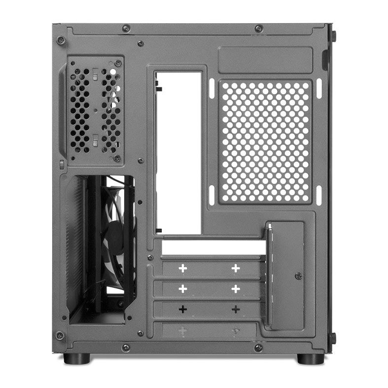 Gabinete Gamer Mancer CV700M, Mini-Tower, Lateral de Vidro, Com 2 Fans, Preto 5 MCR-CV700M-BK-2F (5)