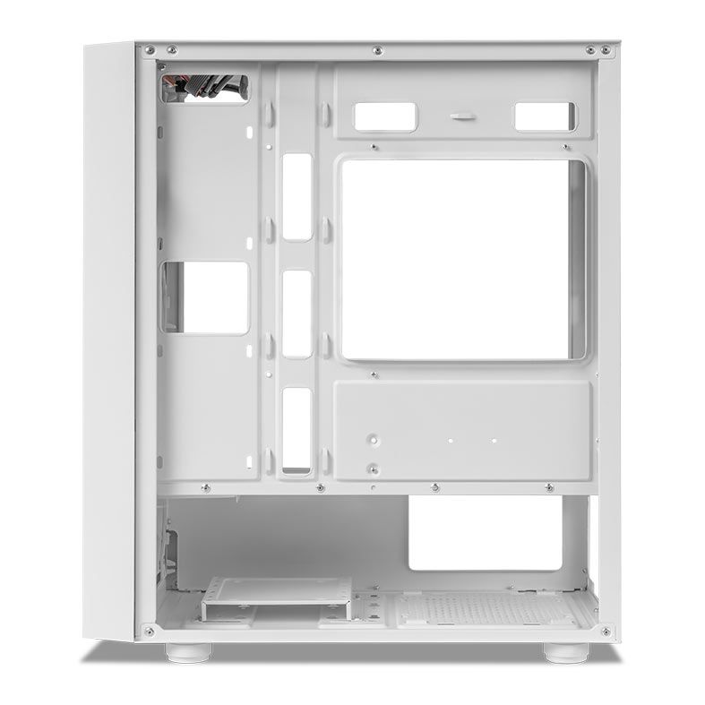 Gabinete Gamer Mancer Goblin V2, Mid Tower, Lateral De Vidro, Com 3 Fans Rainbow, Branco 6 MCR-GBNV2-WH (5)