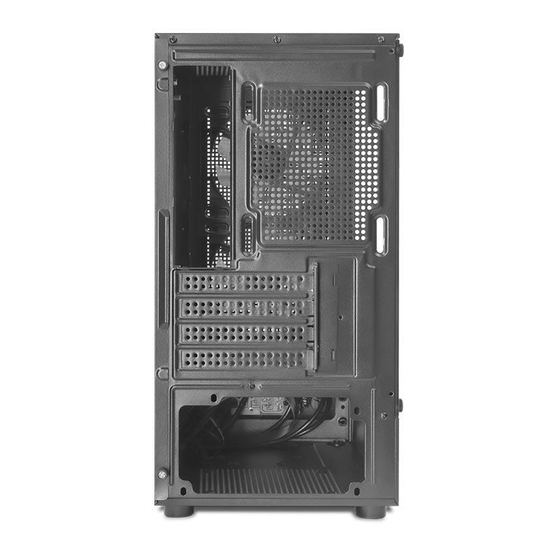 Gabinete Gamer Mancer Grimore, Mini-Tower, Lateral de Vidro, 2 Fans Rainbow, Preto 7 MCR-GRM-BK (6)