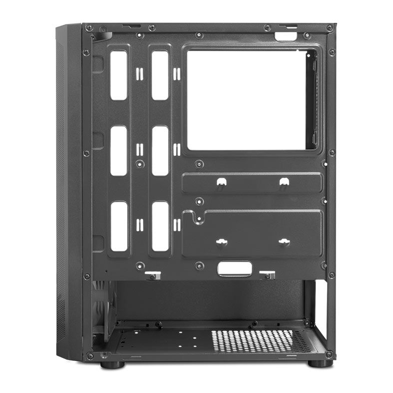 Gabinete Gamer Mancer Hexer 2, Mid-Tower, Lateral de Vidro, Com 3 Fans, Preto 5 MCR-HX2-BK-3F (4)