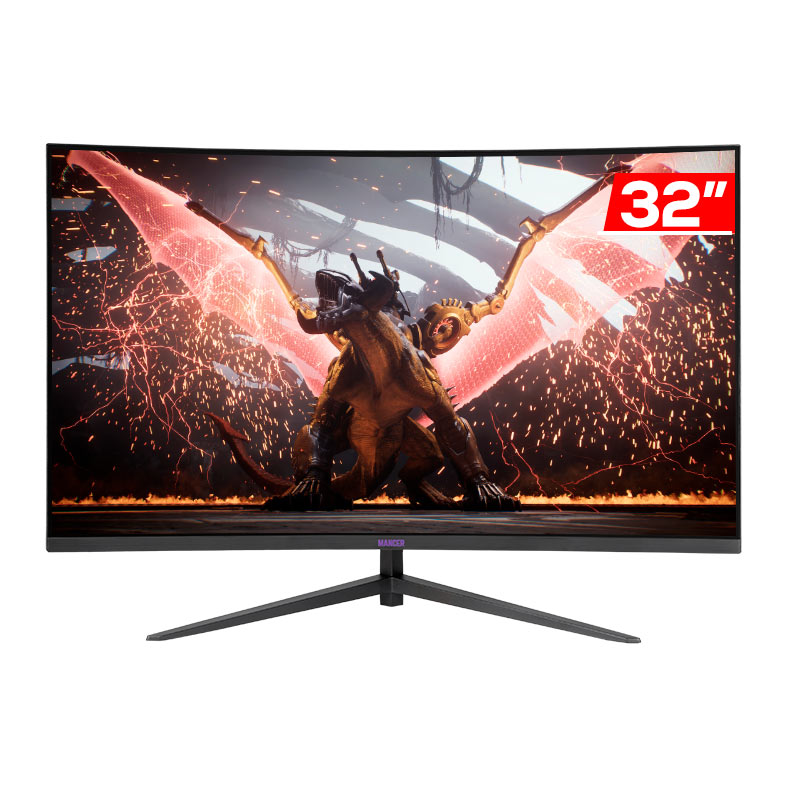 Monitor Gamer Mancer Valak UZ32S, 32 Pol, VA, Curvo, FHD, 1ms, 165Hz, FreeSync, HDMI/DP 1 MCR-VKUZS32