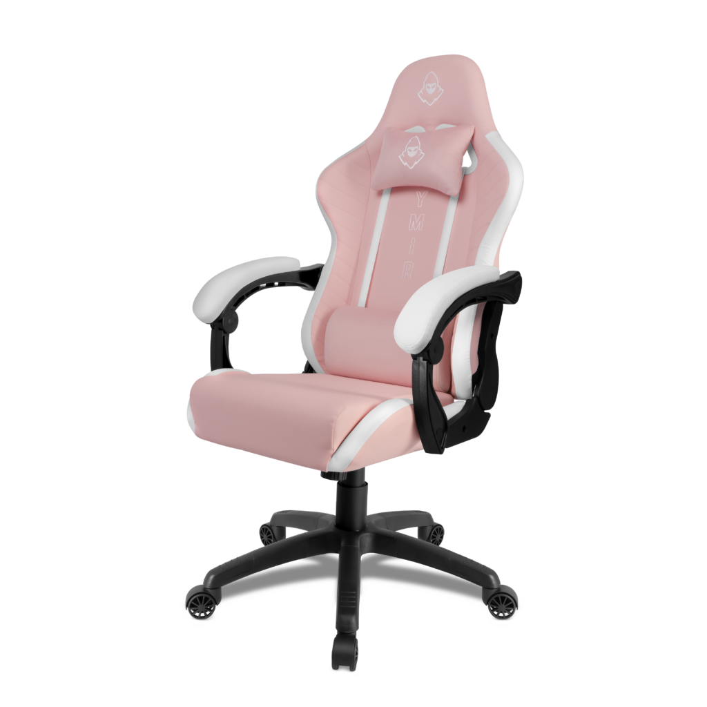 Cadeira Gamer Mancer Ymir, Branco e Rosa 2 MCR-YMR-WPK (6)