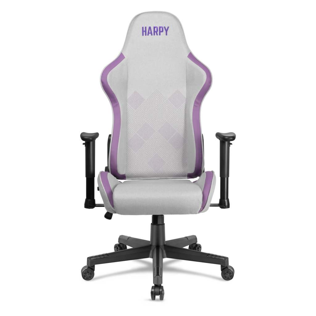 Cadeira Gamer Mancer Harpy SL, Branco e Roxo 4 MCR-HRPSL-WTPRP (3)
