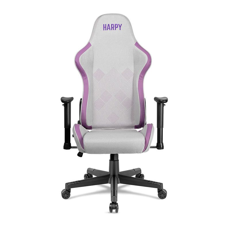 Cadeira Gamer Mancer Harpy SL, Branco e Roxo 4 MCR-HRPSL-WTPRP (3)
