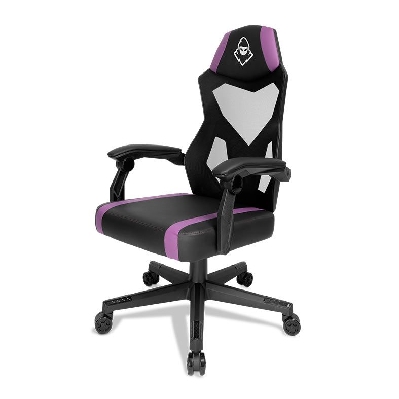 Cadeira Gamer Mancer Sektor, Preto e Roxo 3 MCR-SKR-BP01 (5)