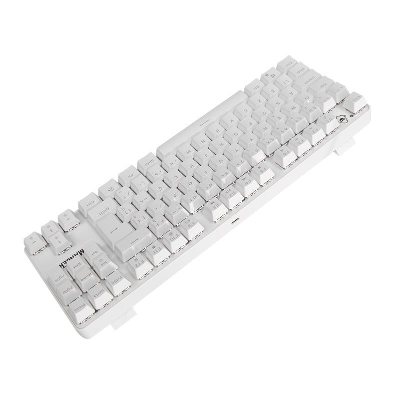 Teclado Mecanico Mancer Shade MK3, Rainbow, Switch Huano Vermelho, Branco 4 MCR-SHM3-WH01 (4)